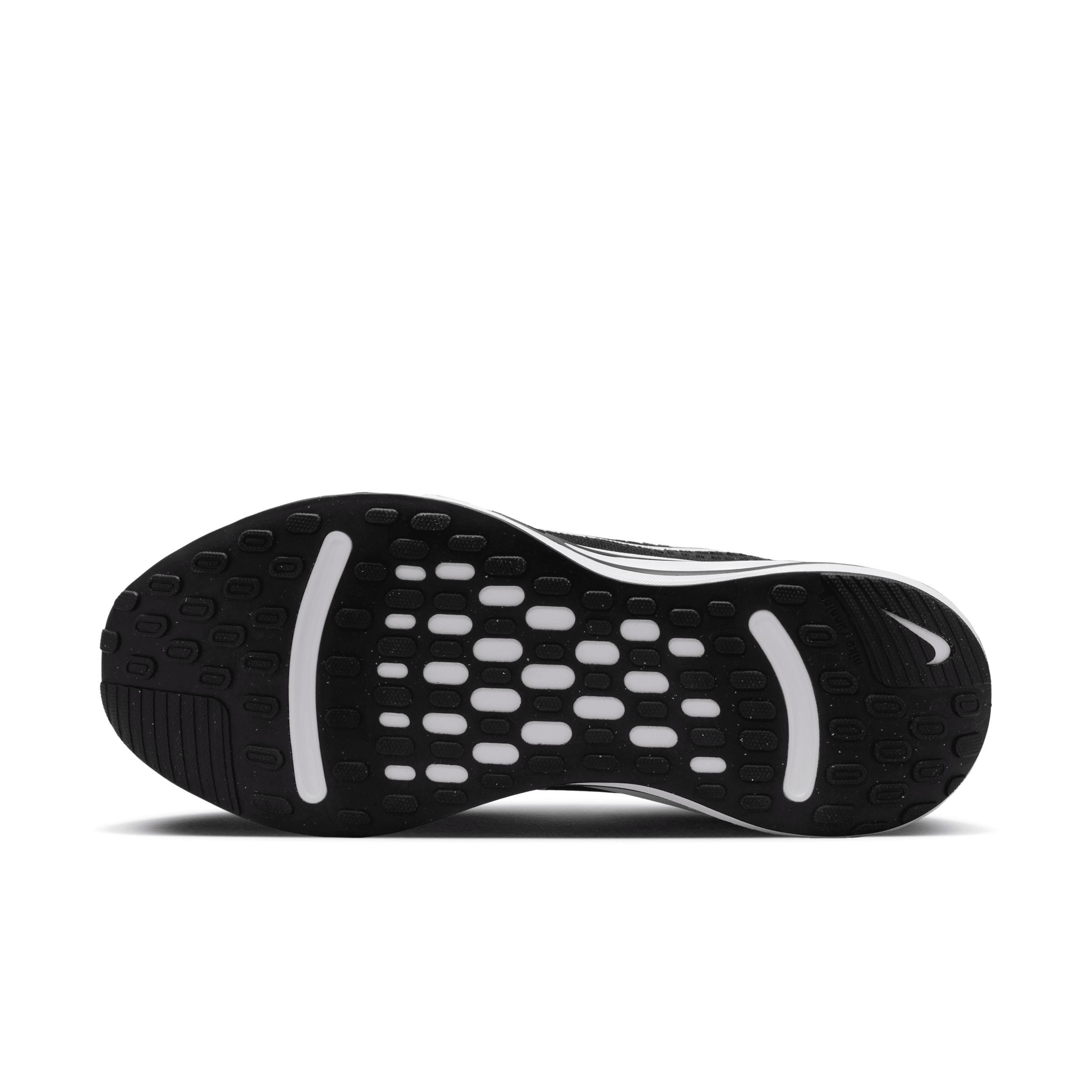 Nike Journey Run Men's Road Running Shoes, Size: 14, Black White Product Image
