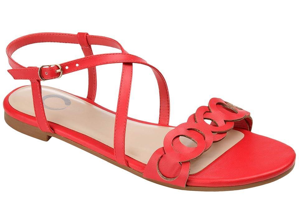 Journee Jalia Womens Strappy Sandals Product Image