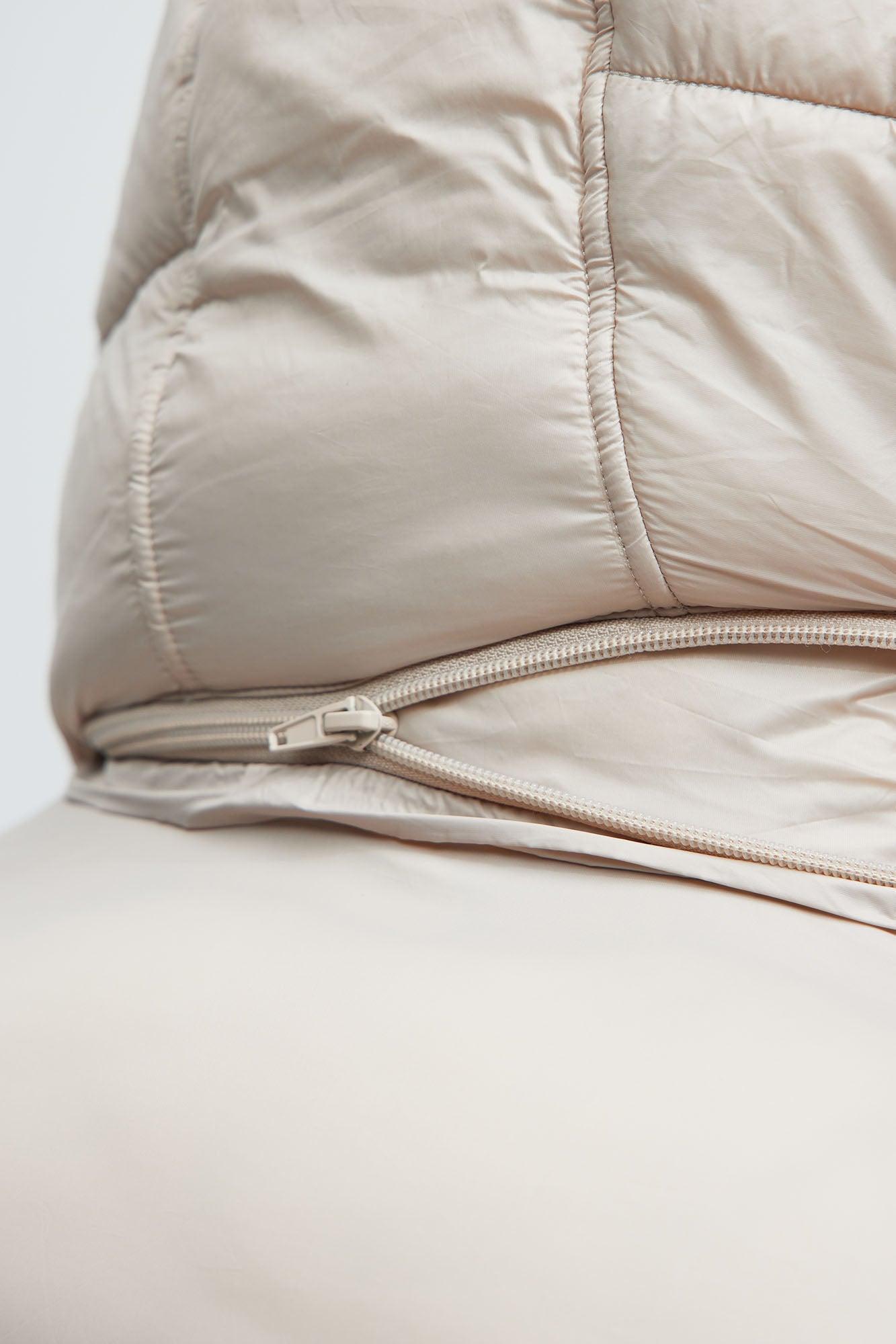 Nixer Puffer Jacket - Tan Product Image