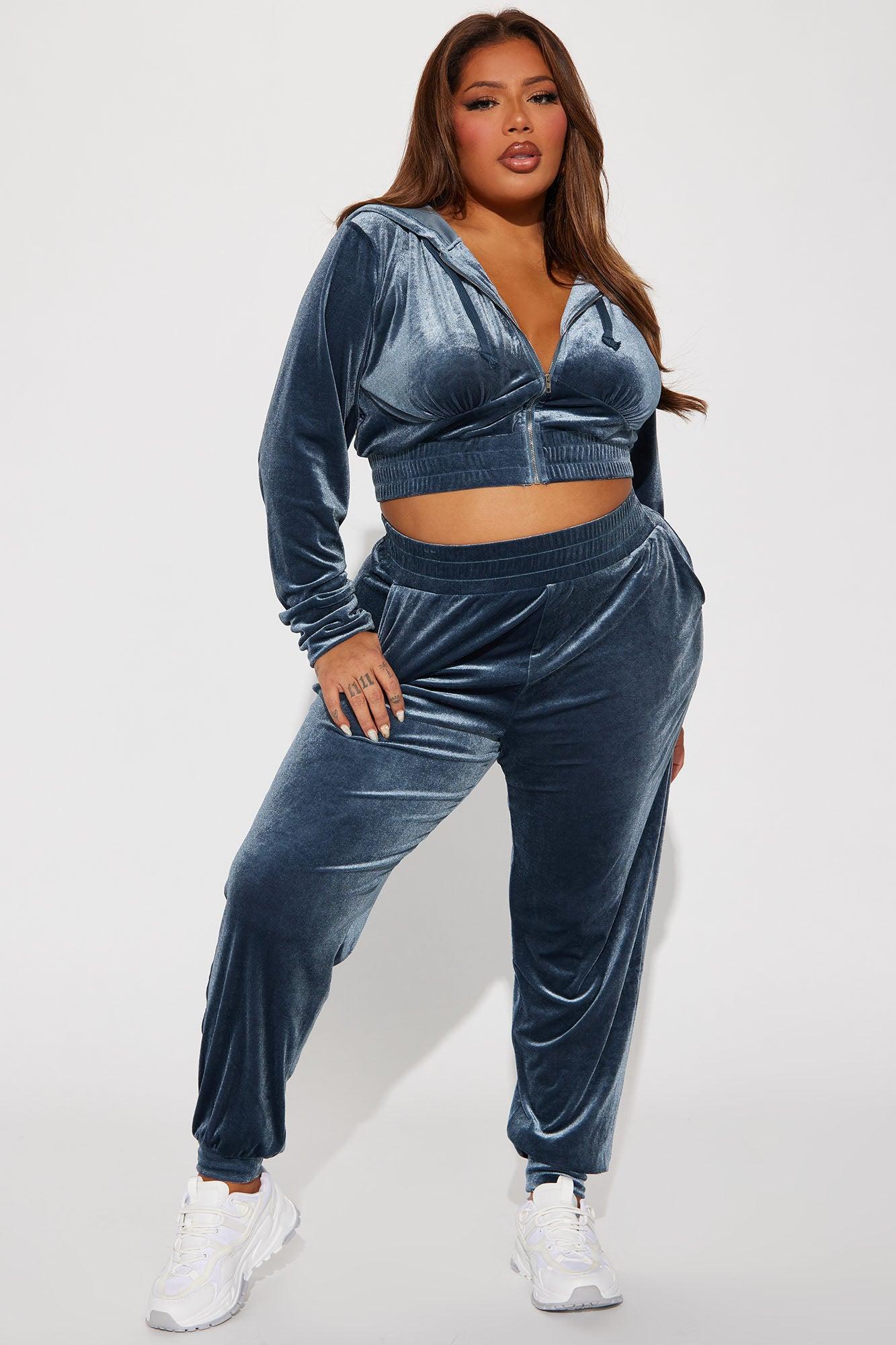 Down To Lounge Pant Set - Blue Product Image