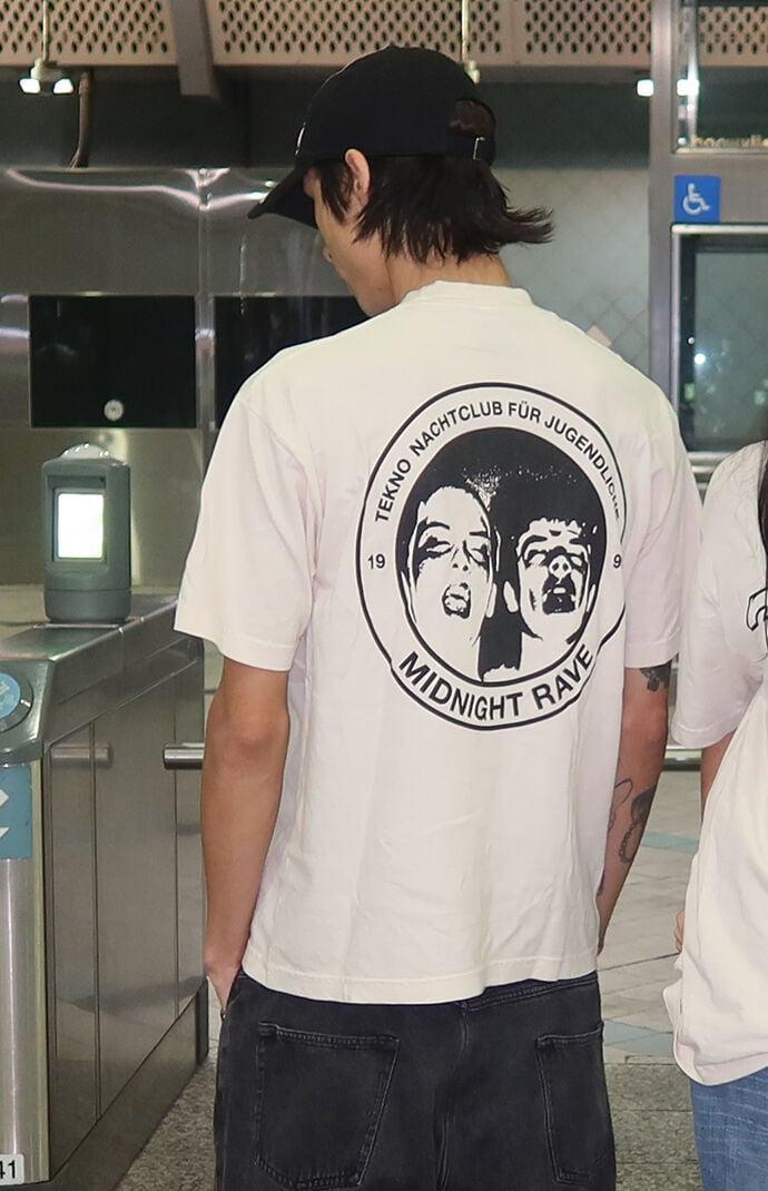 Midnight Rave Men's Recordings T-Shirt Product Image