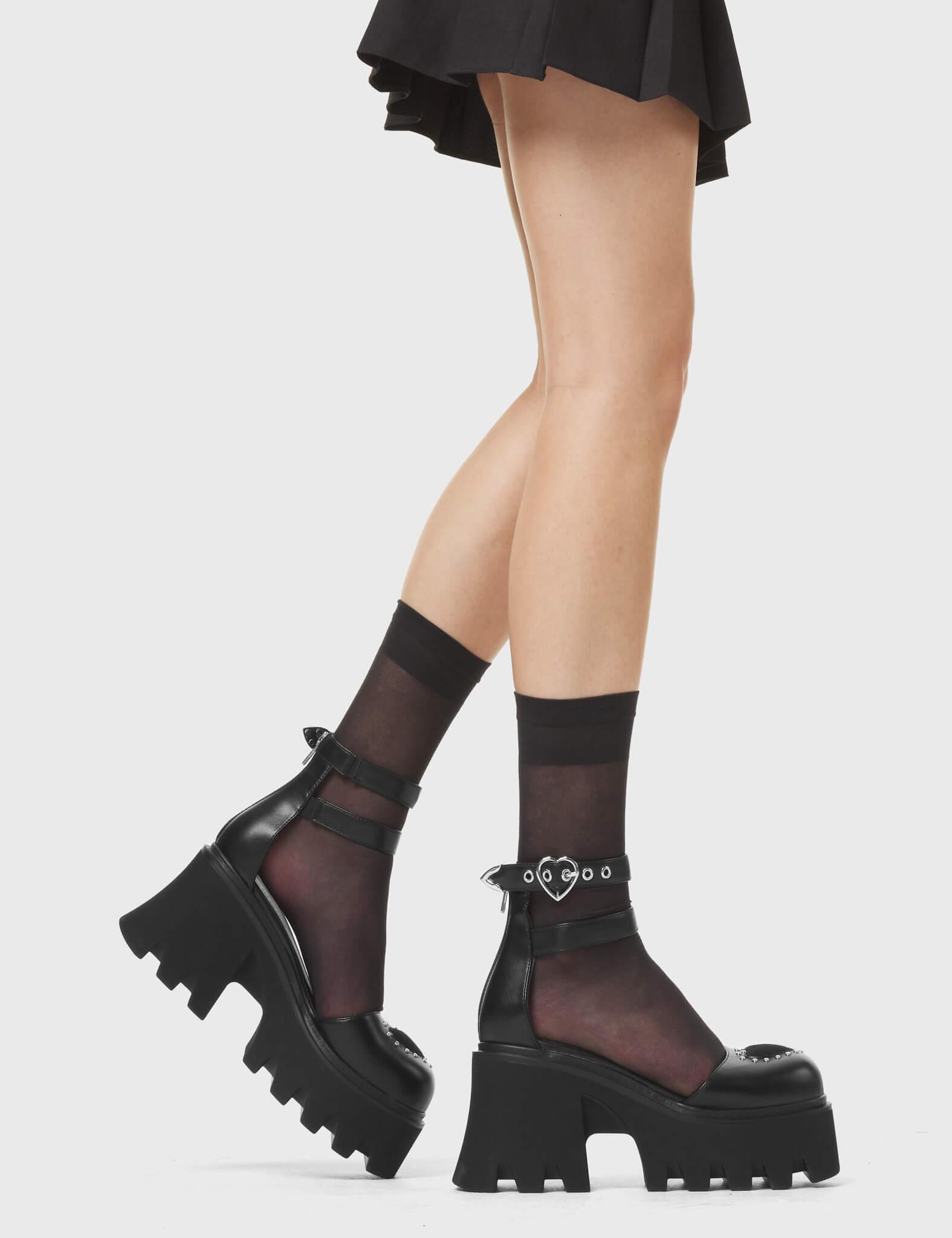 Work It Chunky Platform Shoes Product Image