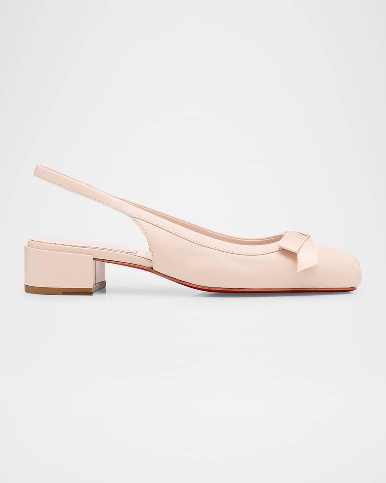 Napa Ballerina Red Sole Slingback Pumps Product Image