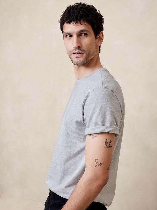Midweight Cotton T-Shirt Product Image