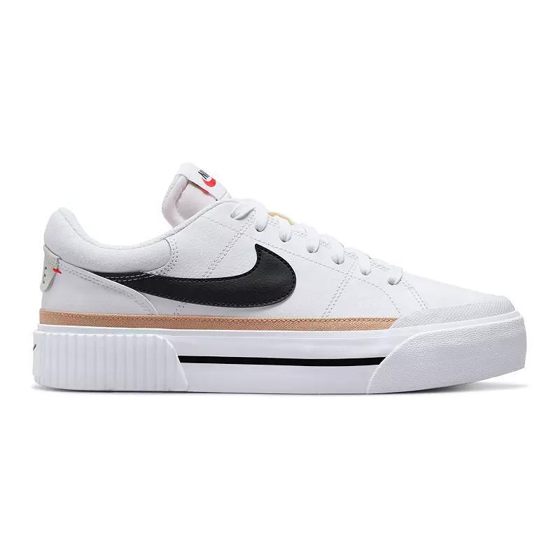 Nike Court Legacy Lift Women's Shoes, Size: 7, Hemp Orange Product Image