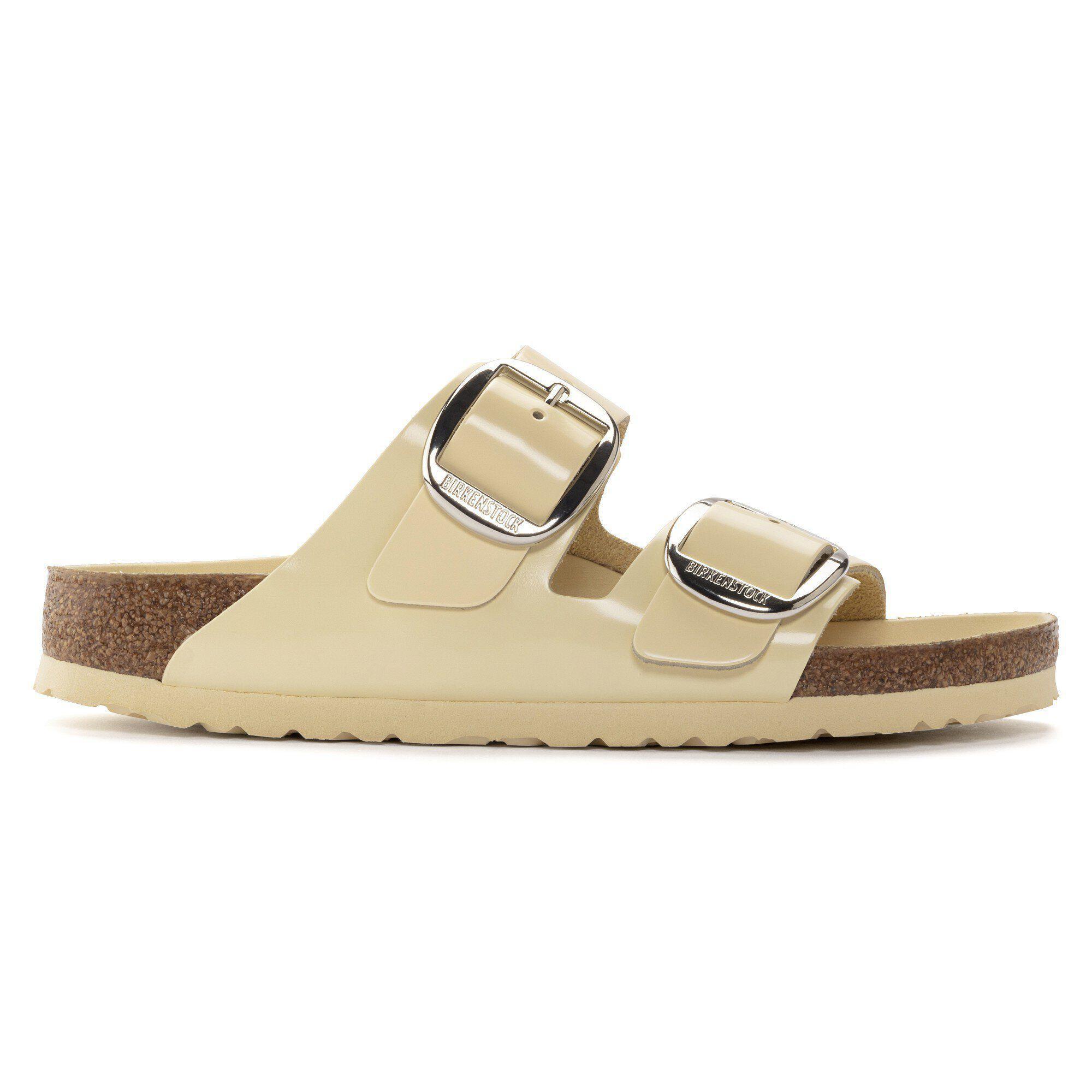 Arizona Big Buckle Natural Leather Patent High Shine Butter Product Image