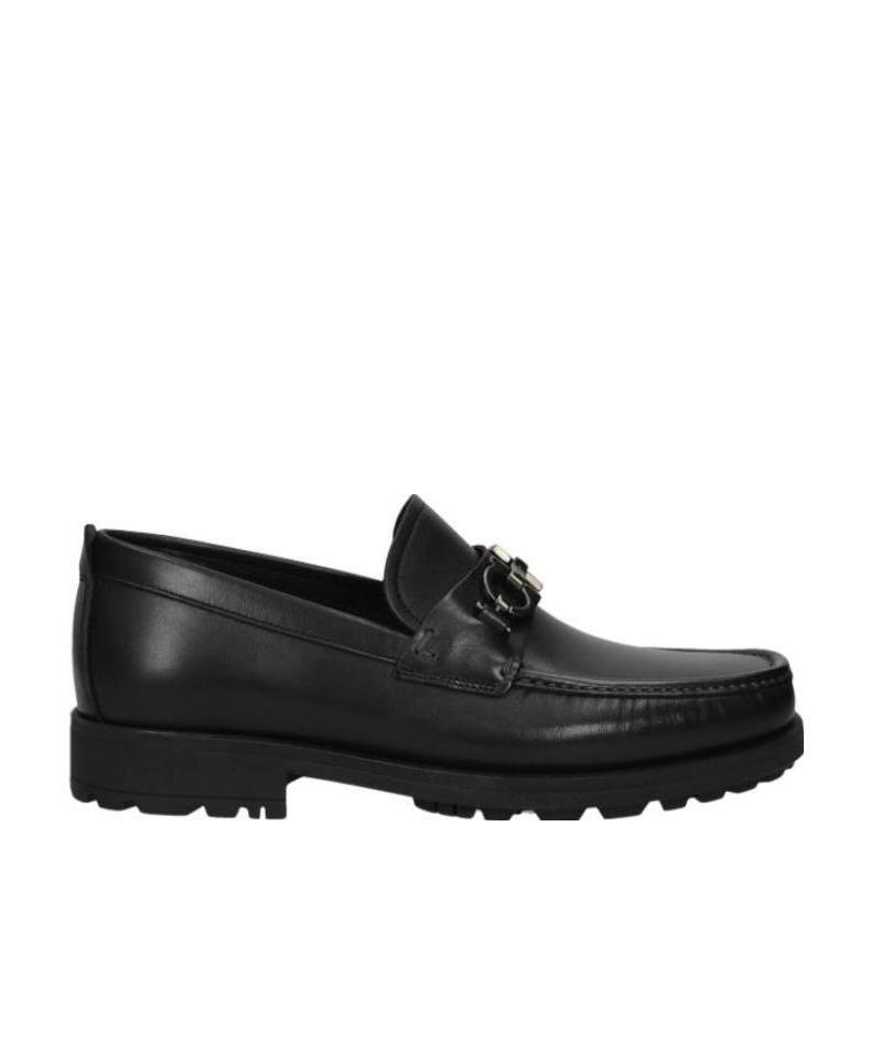 FERRAGAMO Salvatore  Loafers In Nero Product Image