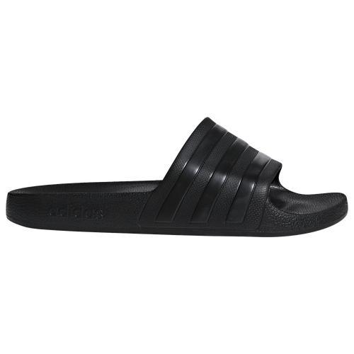 adidas Adilette Men's Aqua Slide Sandals, Size: 9, Off White White Product Image