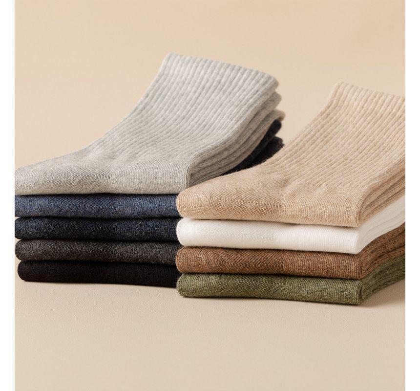 Plain Cotton Socks Product Image