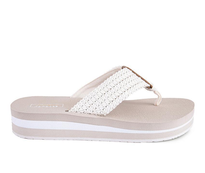 Women's Yellow Box Misha Flip-Flops Product Image