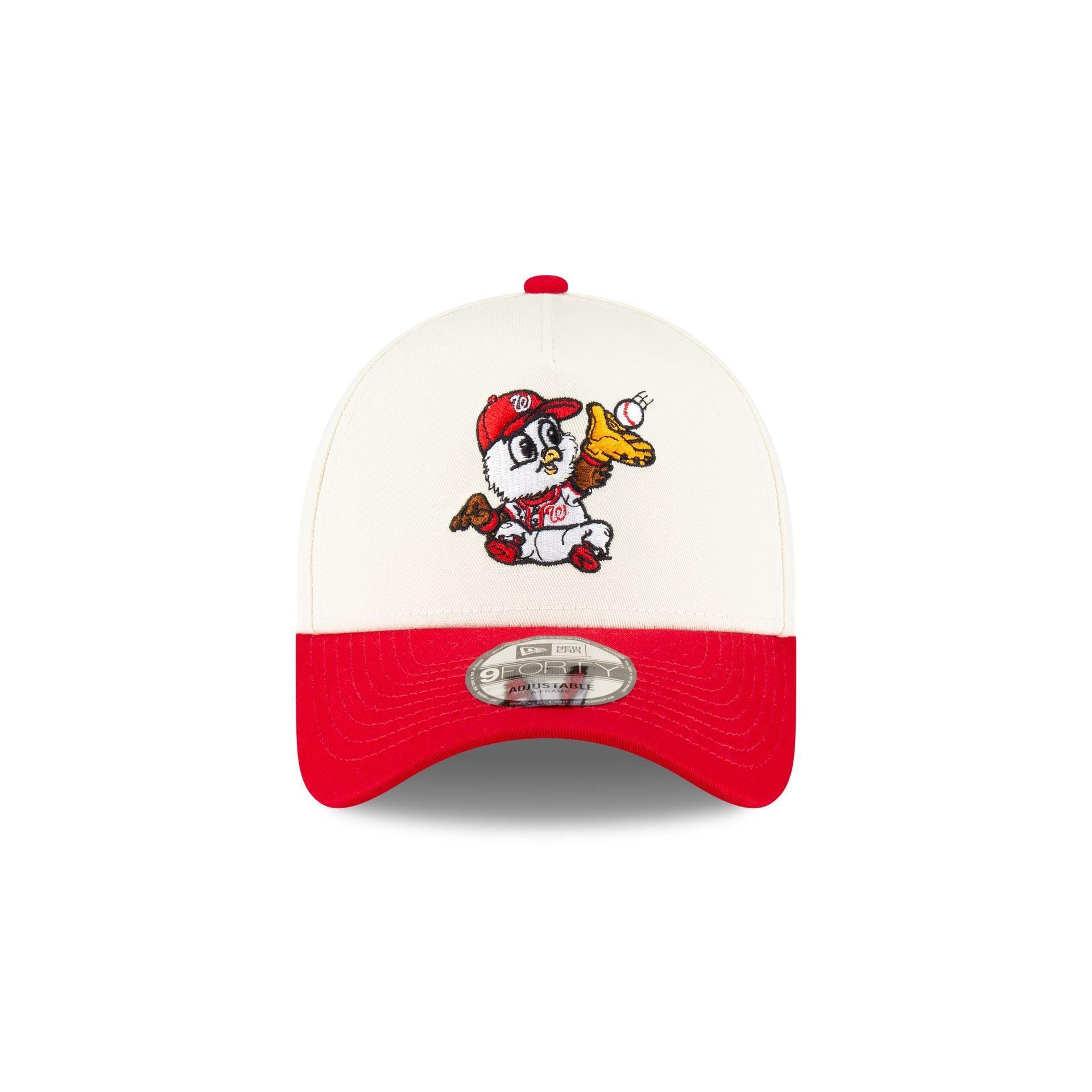 Washington Nationals Mini Mascot 9FORTY A-Frame Snapback Hat Male Product Image