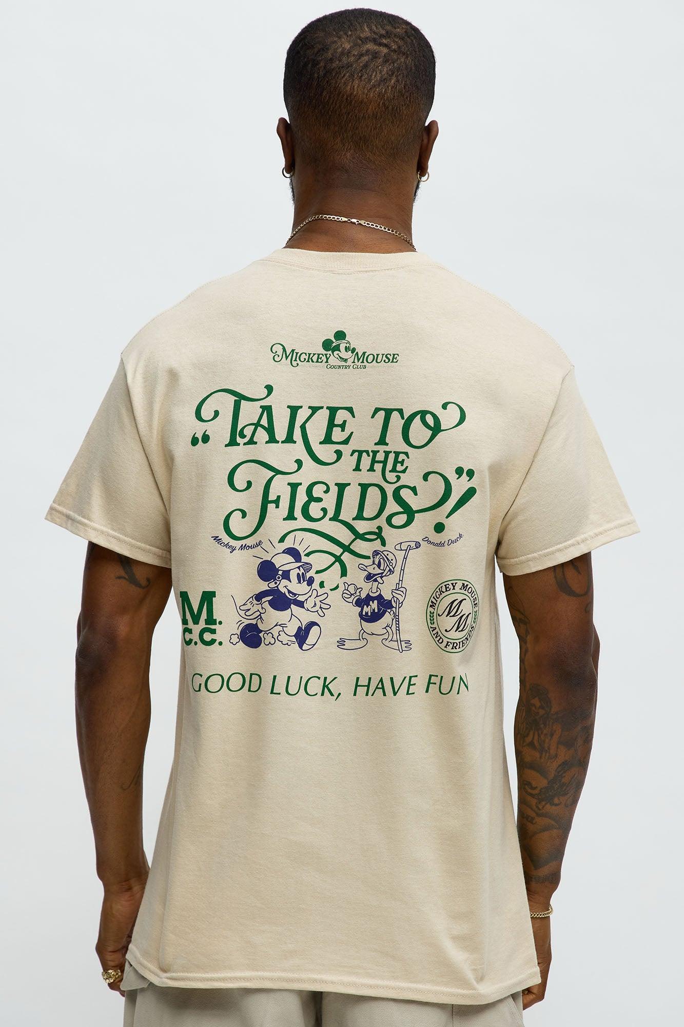 Disney Take To Fields Short Sleeve Tee - Sand Product Image