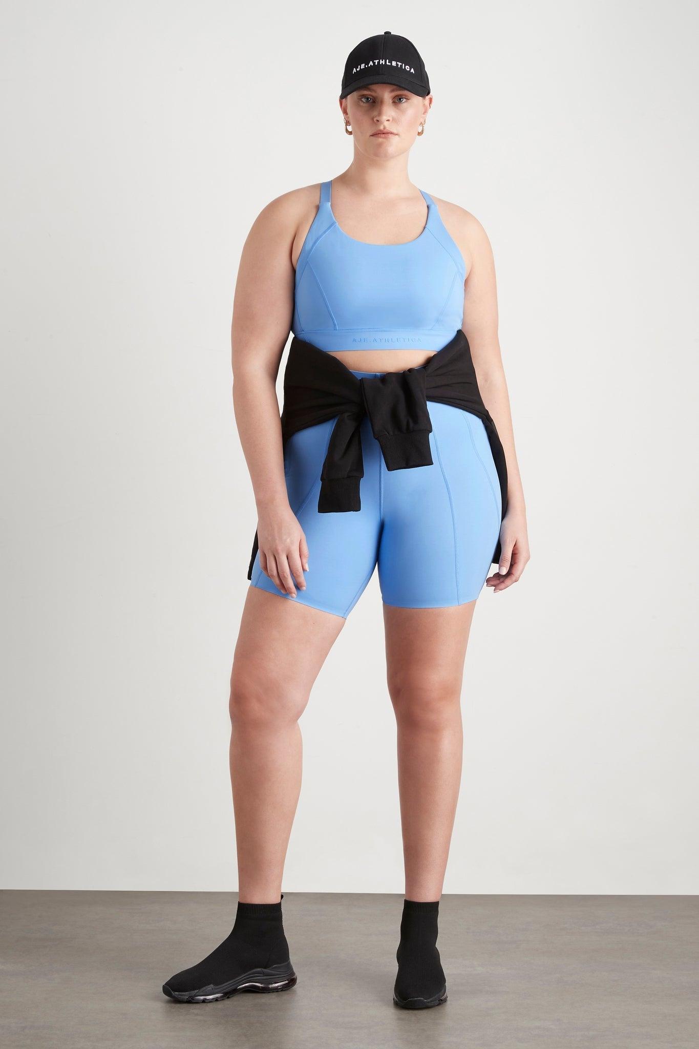 High Rise Mid Length Bike Short 615 Product Image