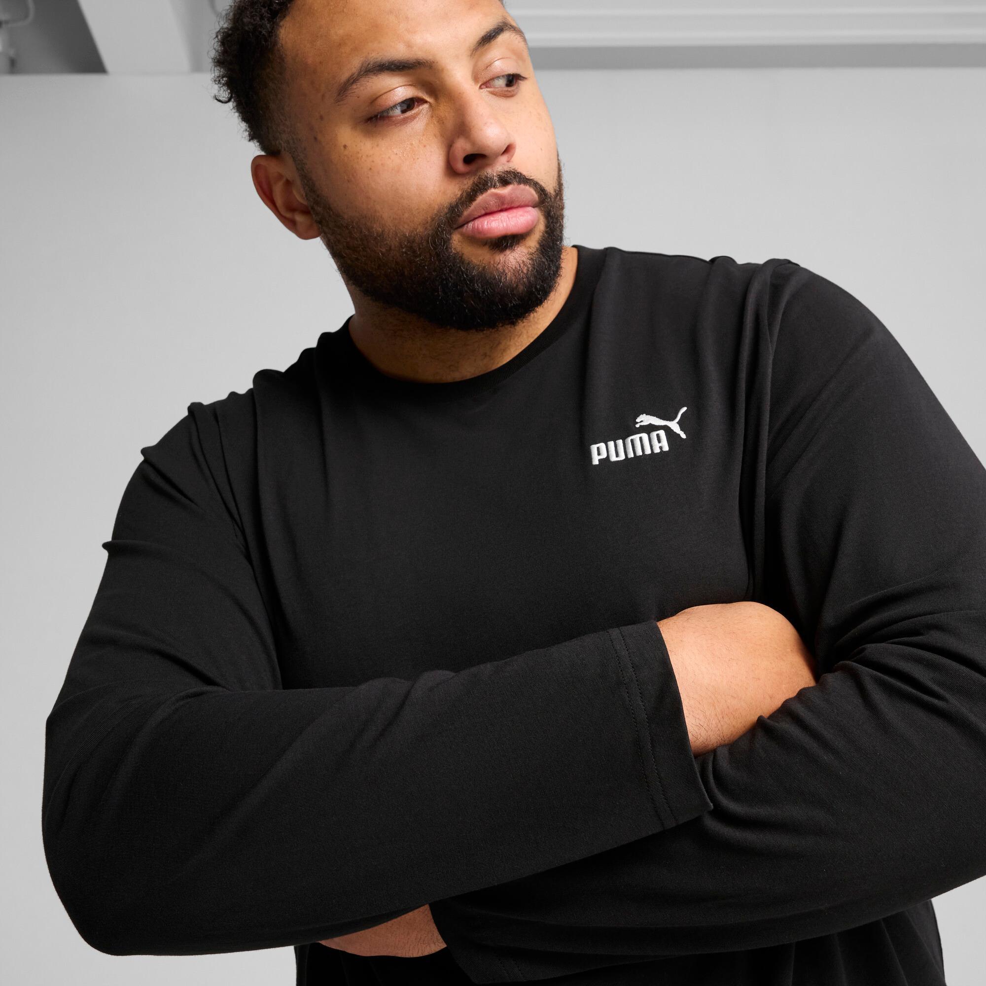 PUMA Essentials No. 1 Logo Men's Long Sleeve T-Shirt Product Image