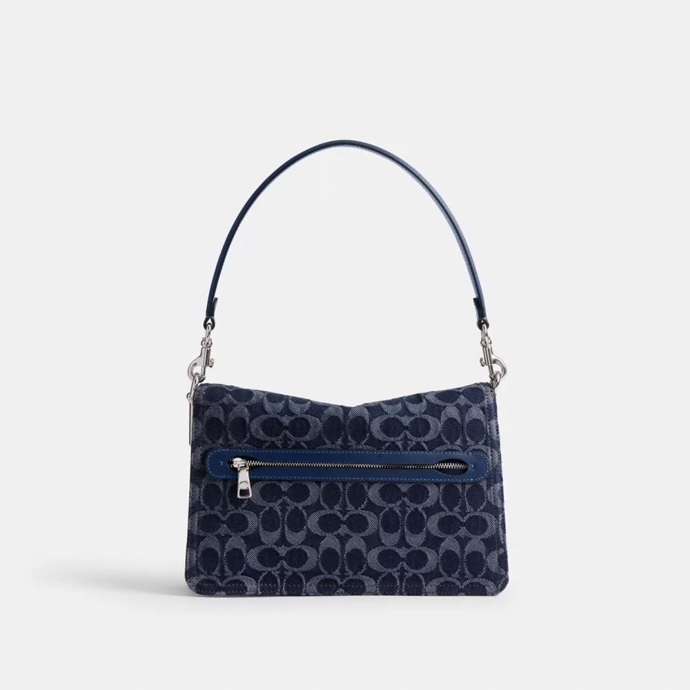 Chain Tabby Shoulder Bag In Signature Denim Product Image