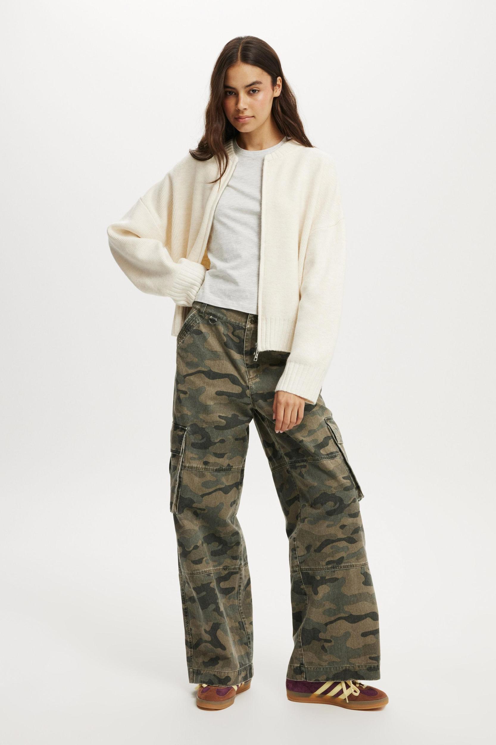 Luxe Zip Through Knit Bomber Product Image