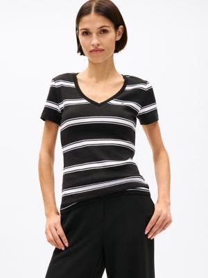 V-Neck Stripe Favorite T-Shirt Product Image