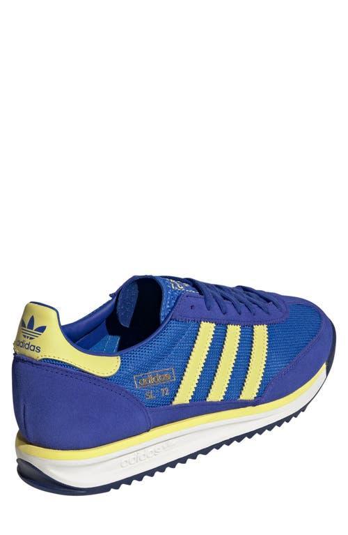 adidas Gender Inclusive SL 72 RS Sneaker in Lucid Blue/Pure Sulfur at Nordstrom, Size 8.5 Women's Product Image