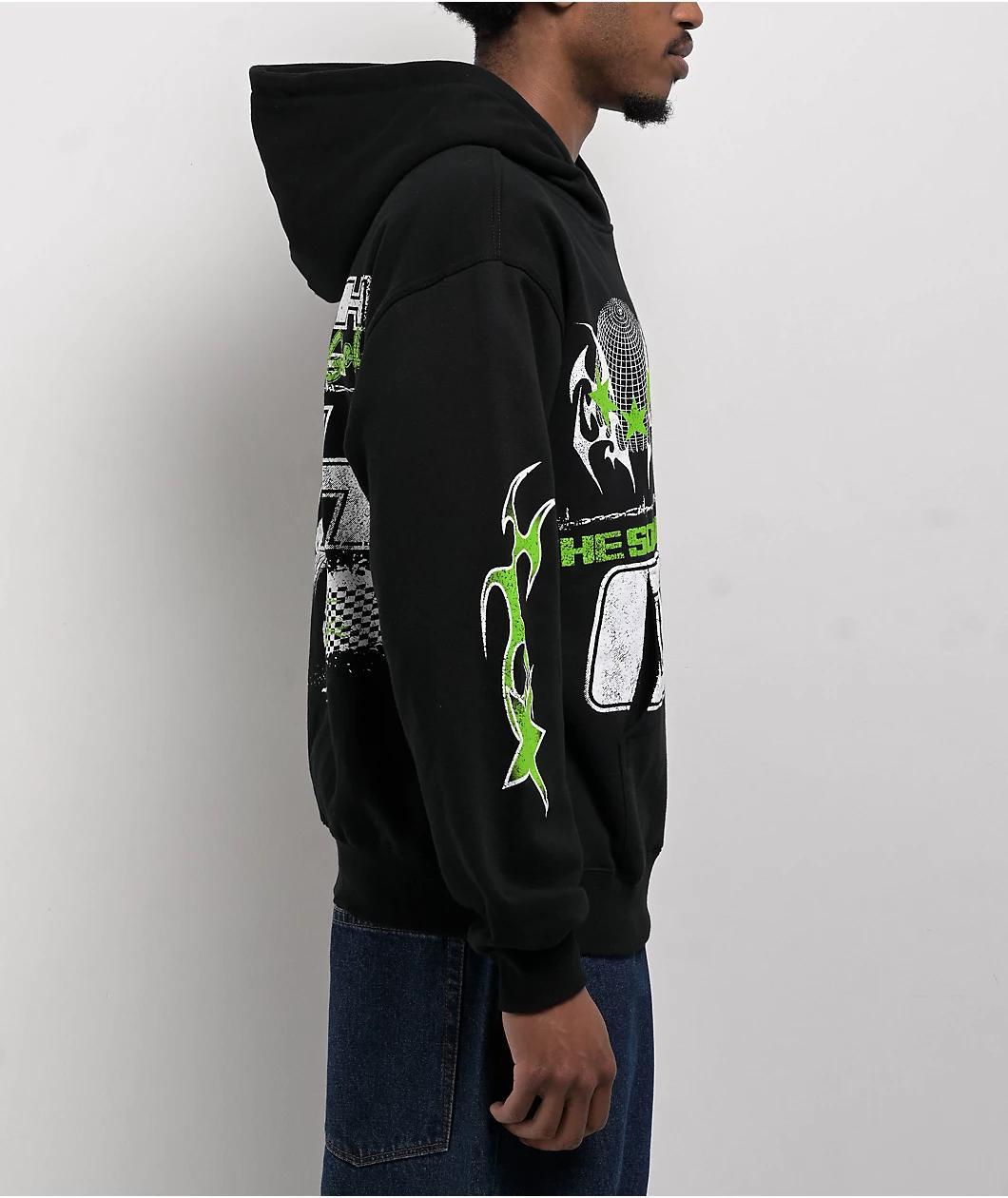 Ninth Hall Global Black Hoodie Product Image