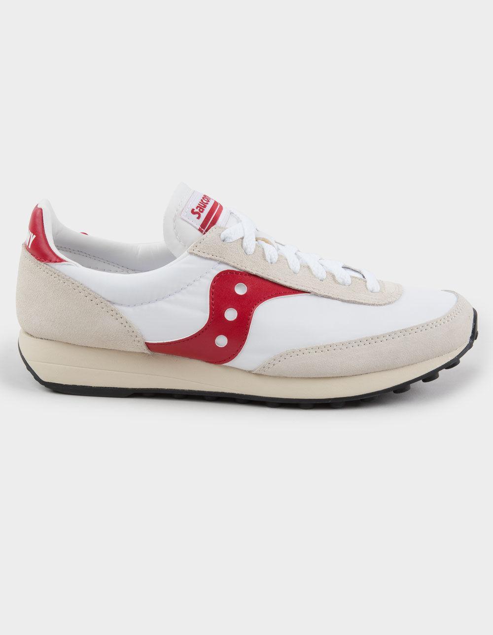 SAUCONY Trainer 80 Womens Shoes - WHT/RED Product Image