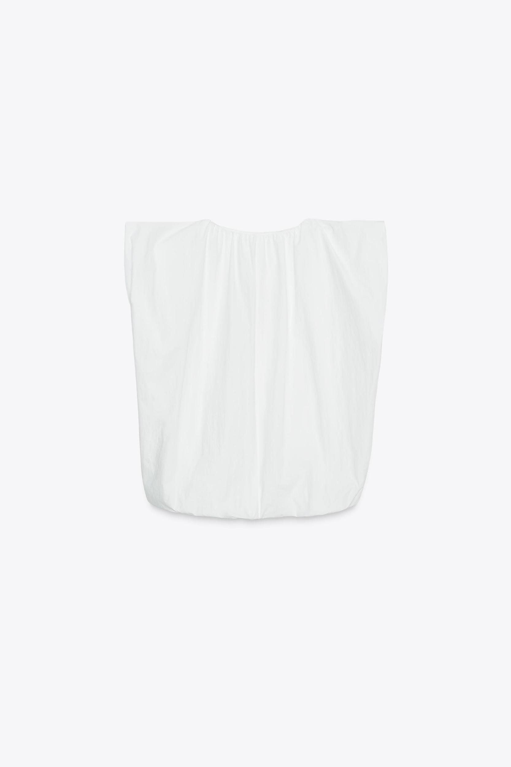ZW COLLECTION BALLOON POPLIN TOP Product Image