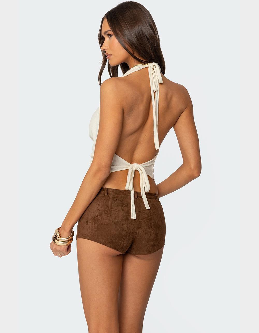 EDIKTED Kia Cowl Neck Knit Top Product Image