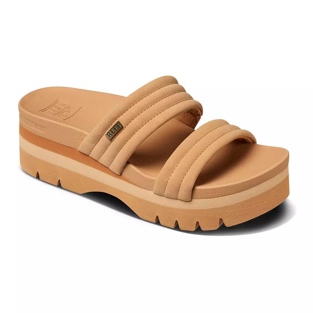 REEF Kaia 2.5 Women's Slide Sandals, Size: 11, Natural Product Image