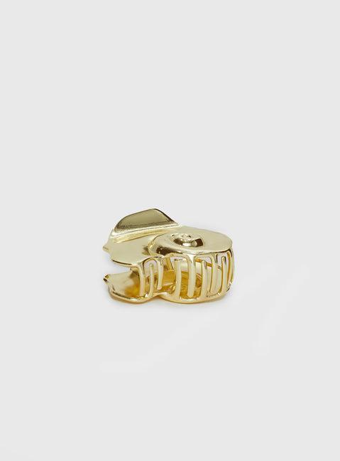 Sun Will Rise Hair Clip Gold Product Image