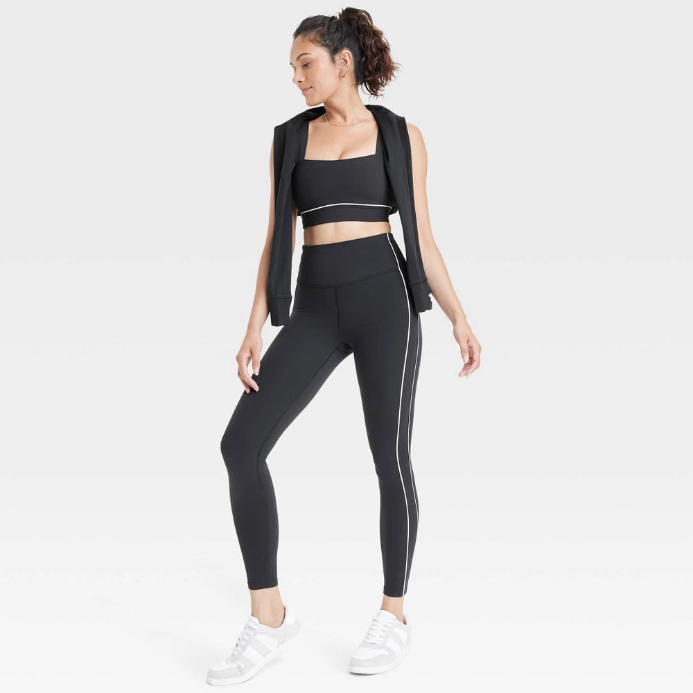 Women's Everyday Soft High-Rise Piped 7/8 Leggings - All In Motion™ Product Image