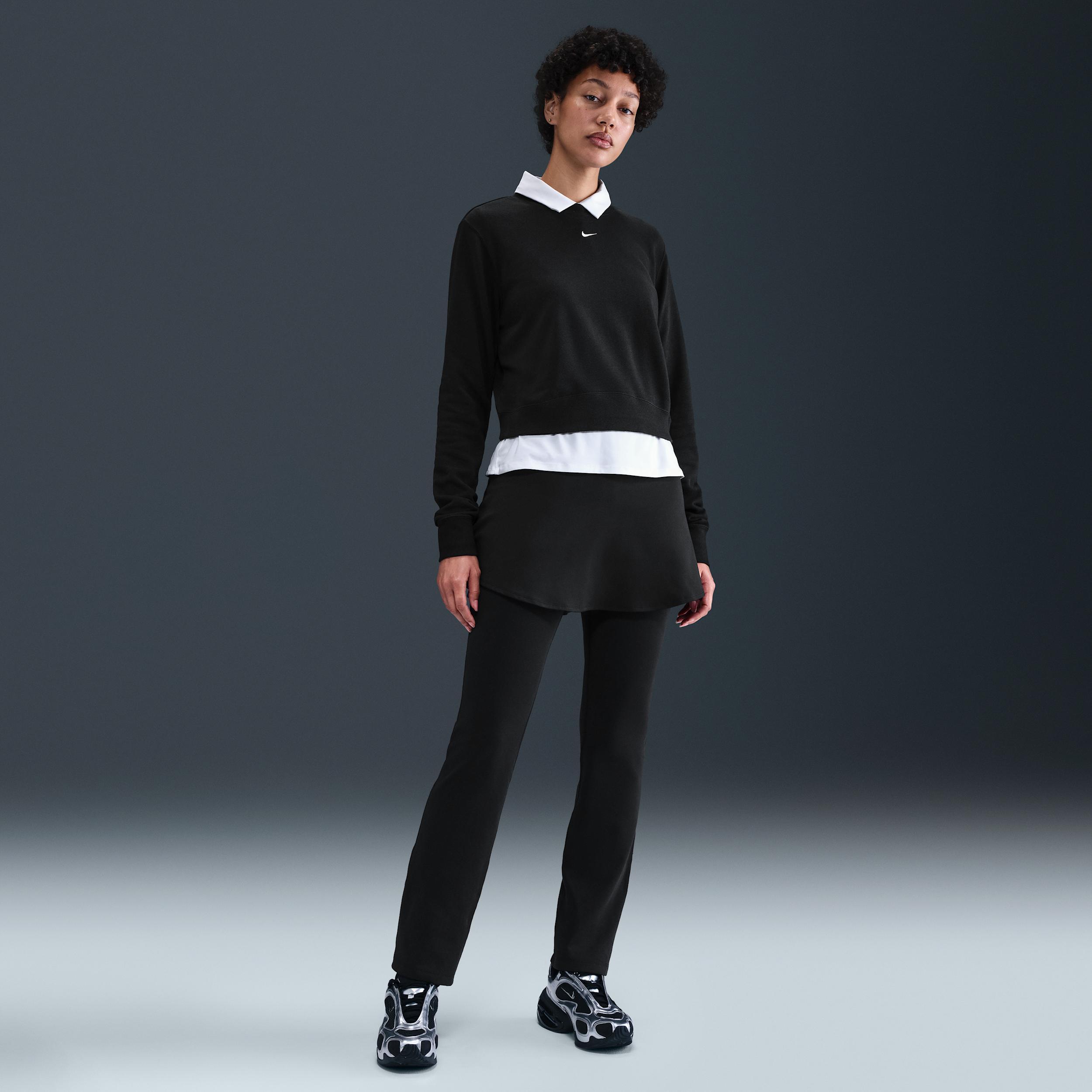 Nike Sportswear Chill Terry Women's Crew-Neck French Terry Sweatshirt Product Image