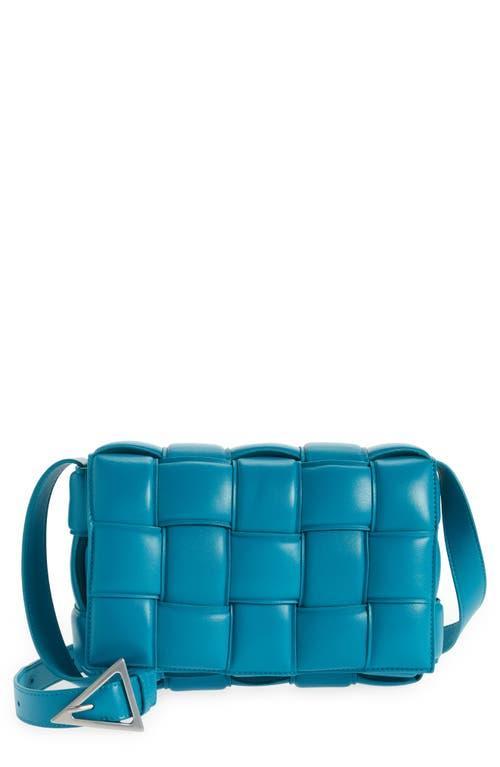 Womens The Cassette Padded Leather Crossbody Bag Product Image