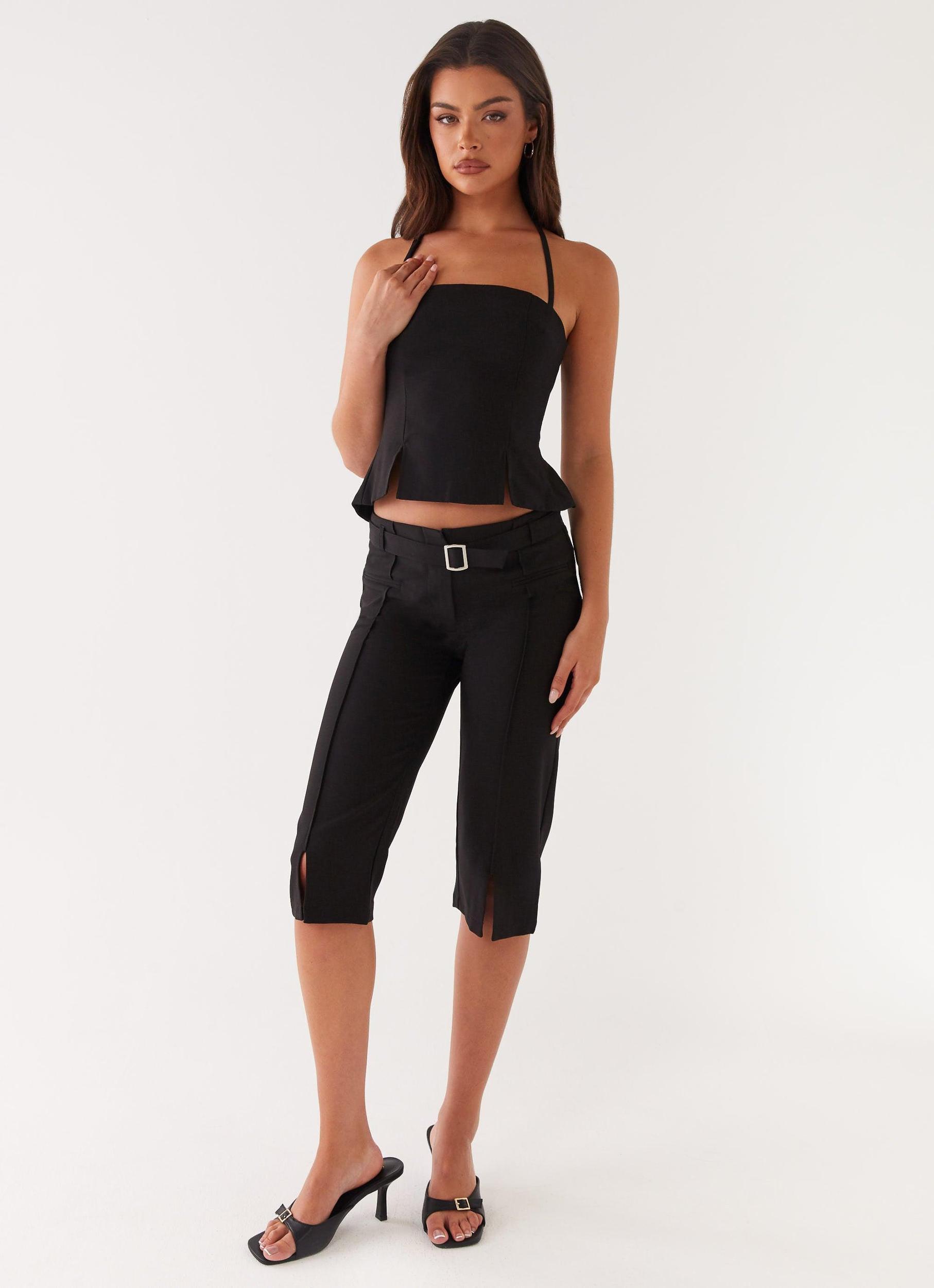 Banks Capri Pants - Black Product Image
