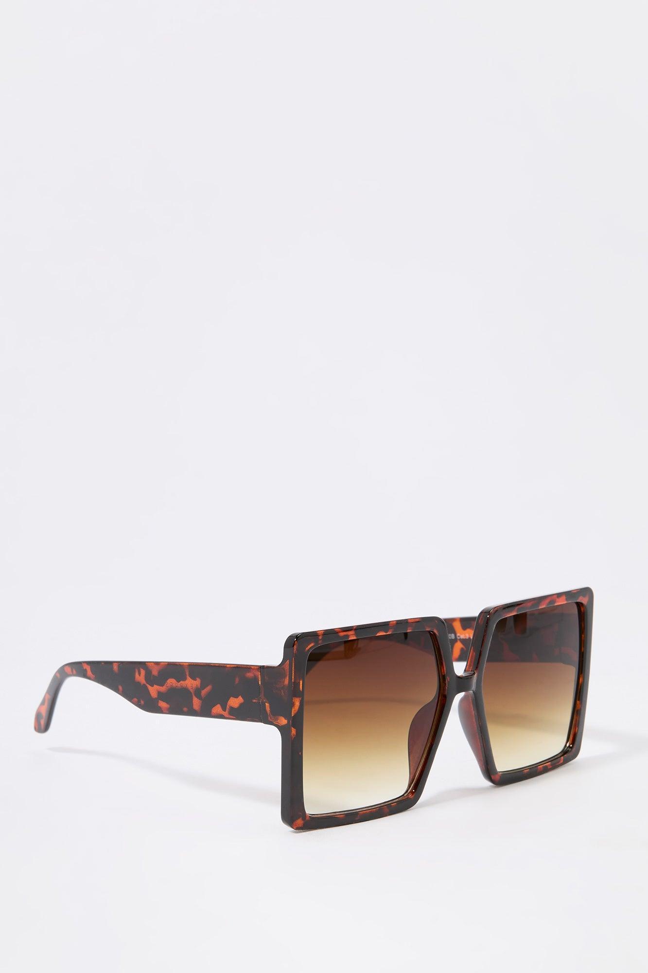 Oversized Square Sunglasses Female Product Image