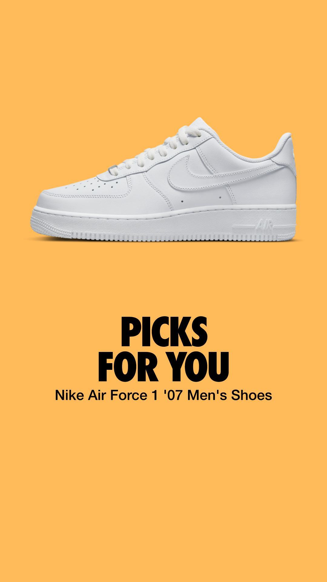 Nike Mens Air Force 1 07 Sneakers Product Image