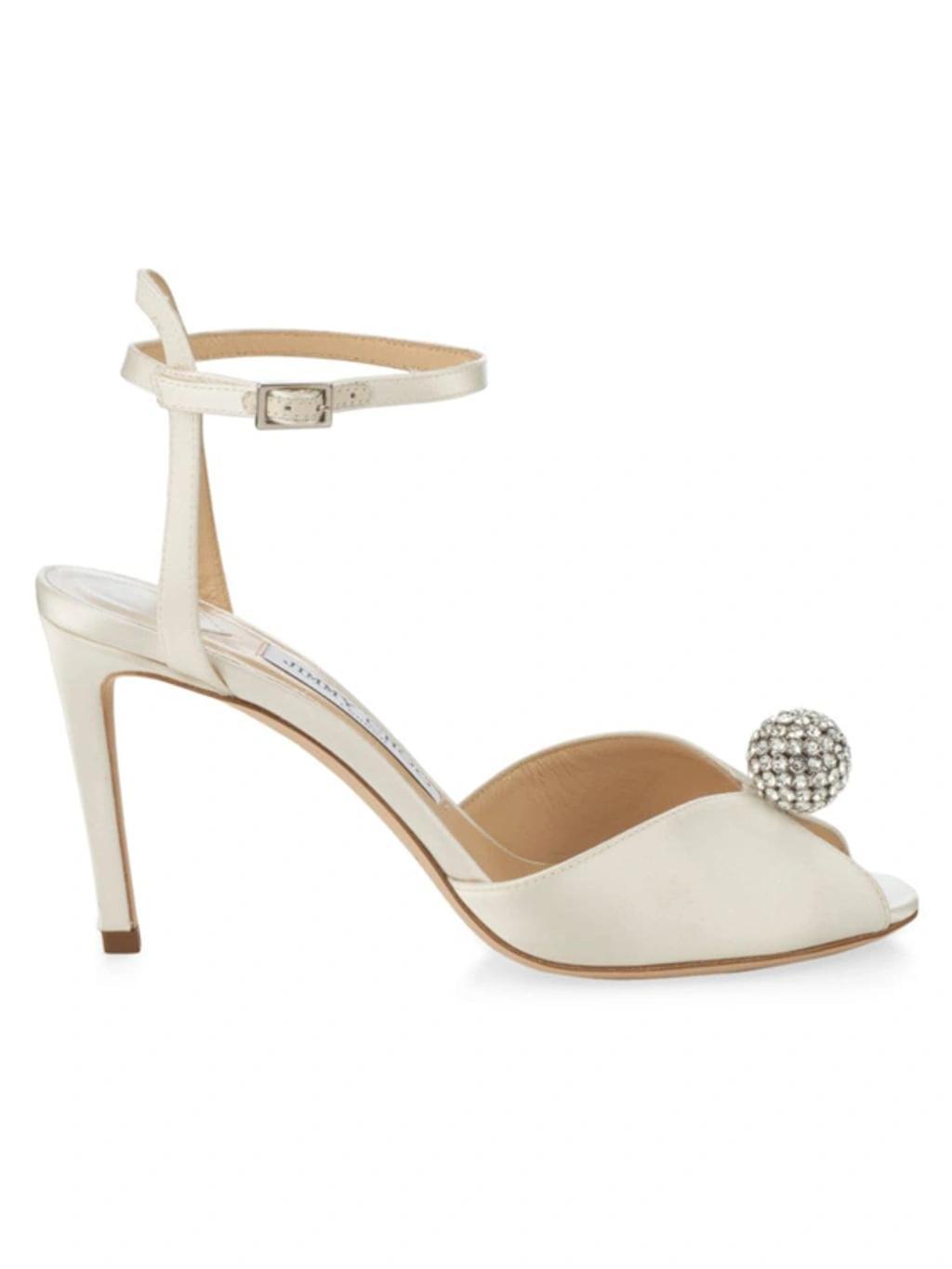 Jimmy Choo Womens Sacora 85 Ball Embellished Sandals Product Image