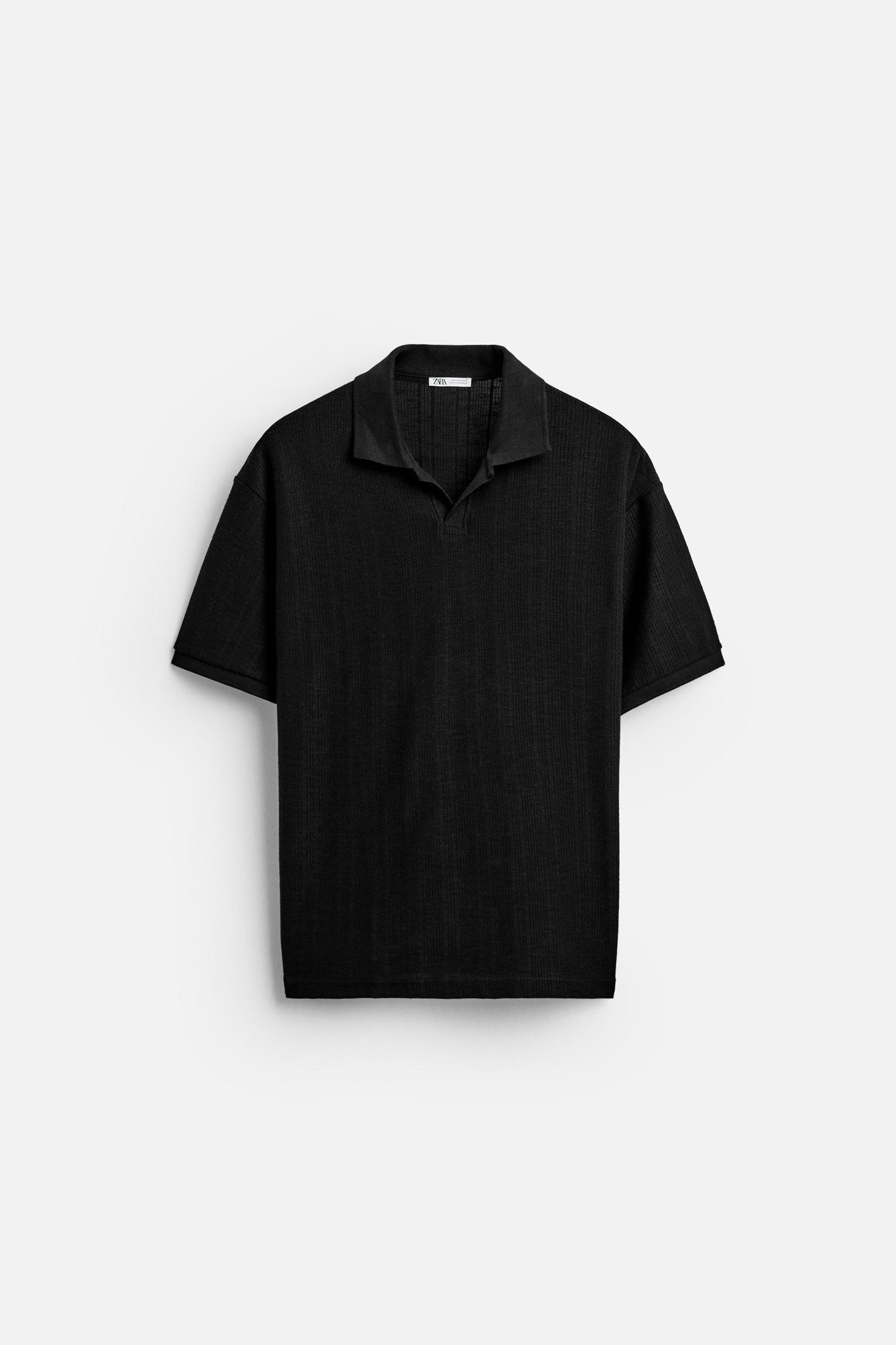VERTICAL TEXTURED POLO Product Image