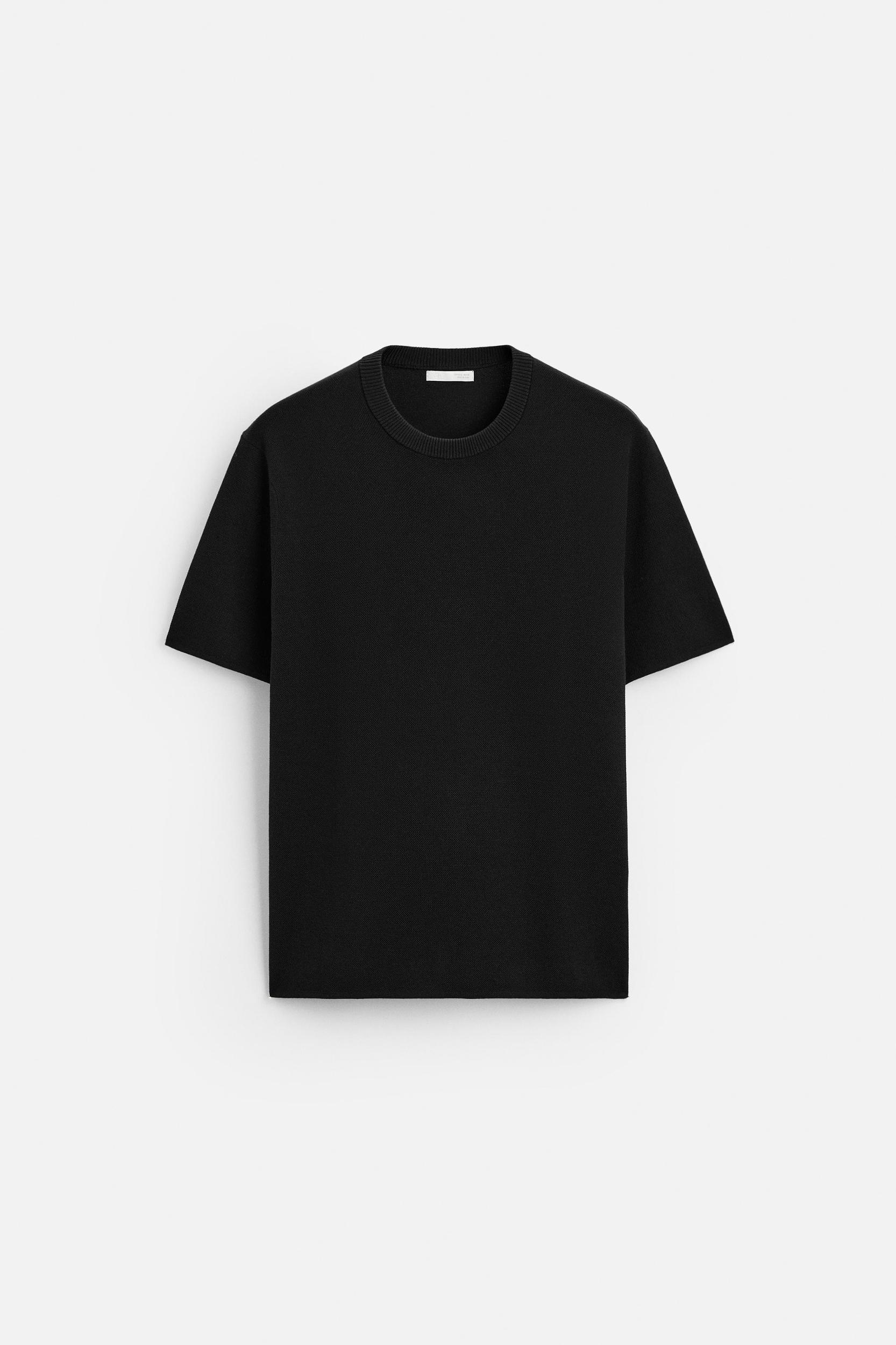 RELAXED FIT KNIT T-SHIRT Product Image