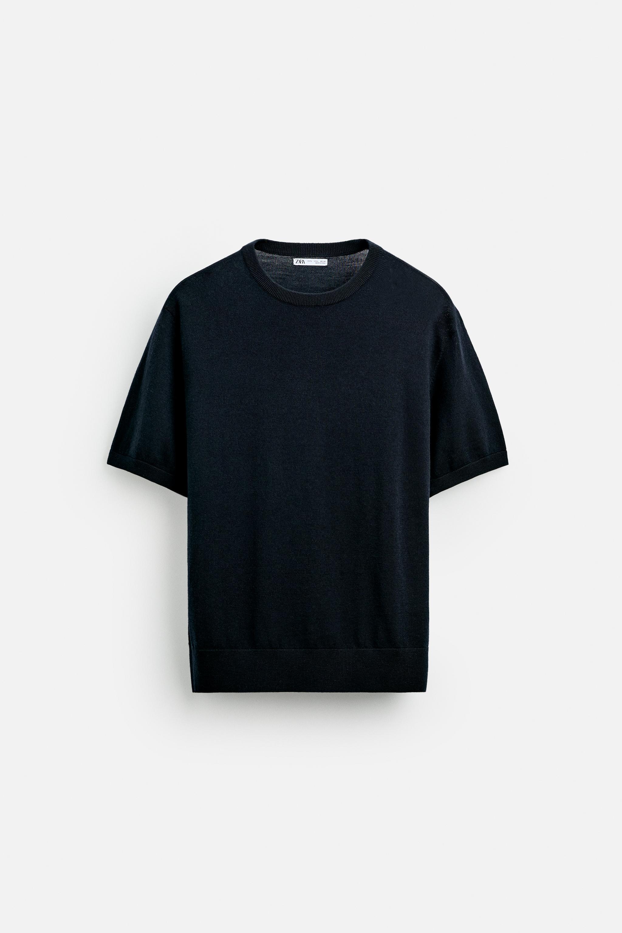 100% WOOL KNIT T-SHIRT LIMITED EDITION Product Image