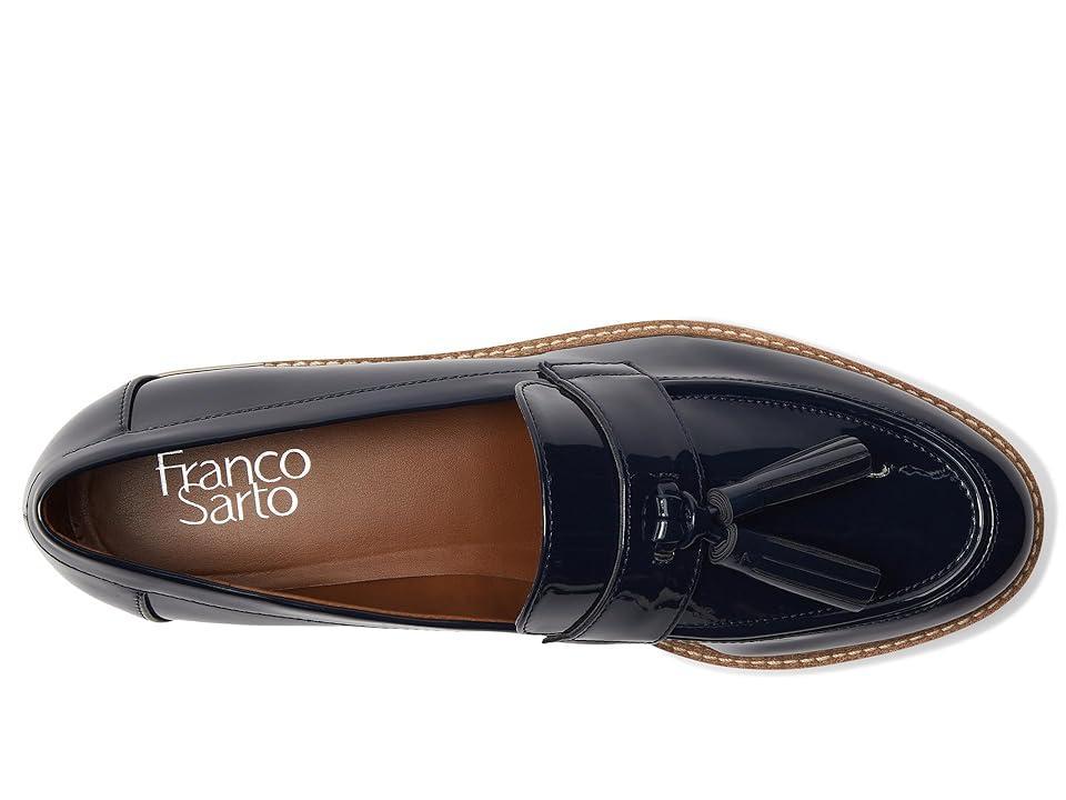 Franco Sarto Carolynn Patent Tassel Lug Sole Platform Loafers Product Image