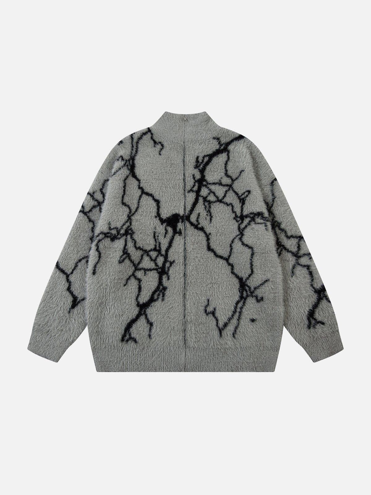 Aelfric Eden Lightning Thorny Graphic Cardigan Product Image