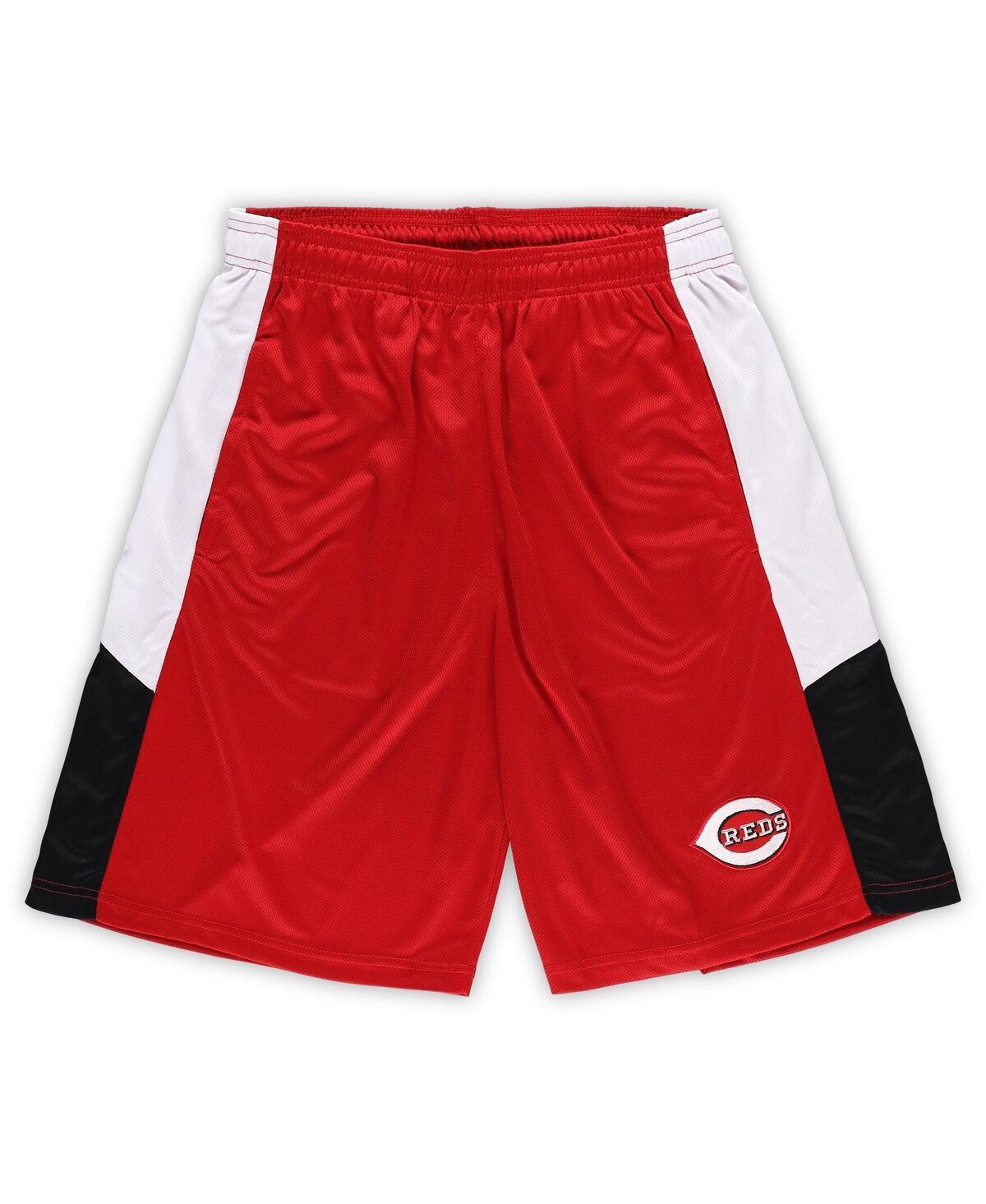 Men's Red Cincinnati Reds Big & Tall Team Shorts, Size: 4XLT, Red Red Product Image