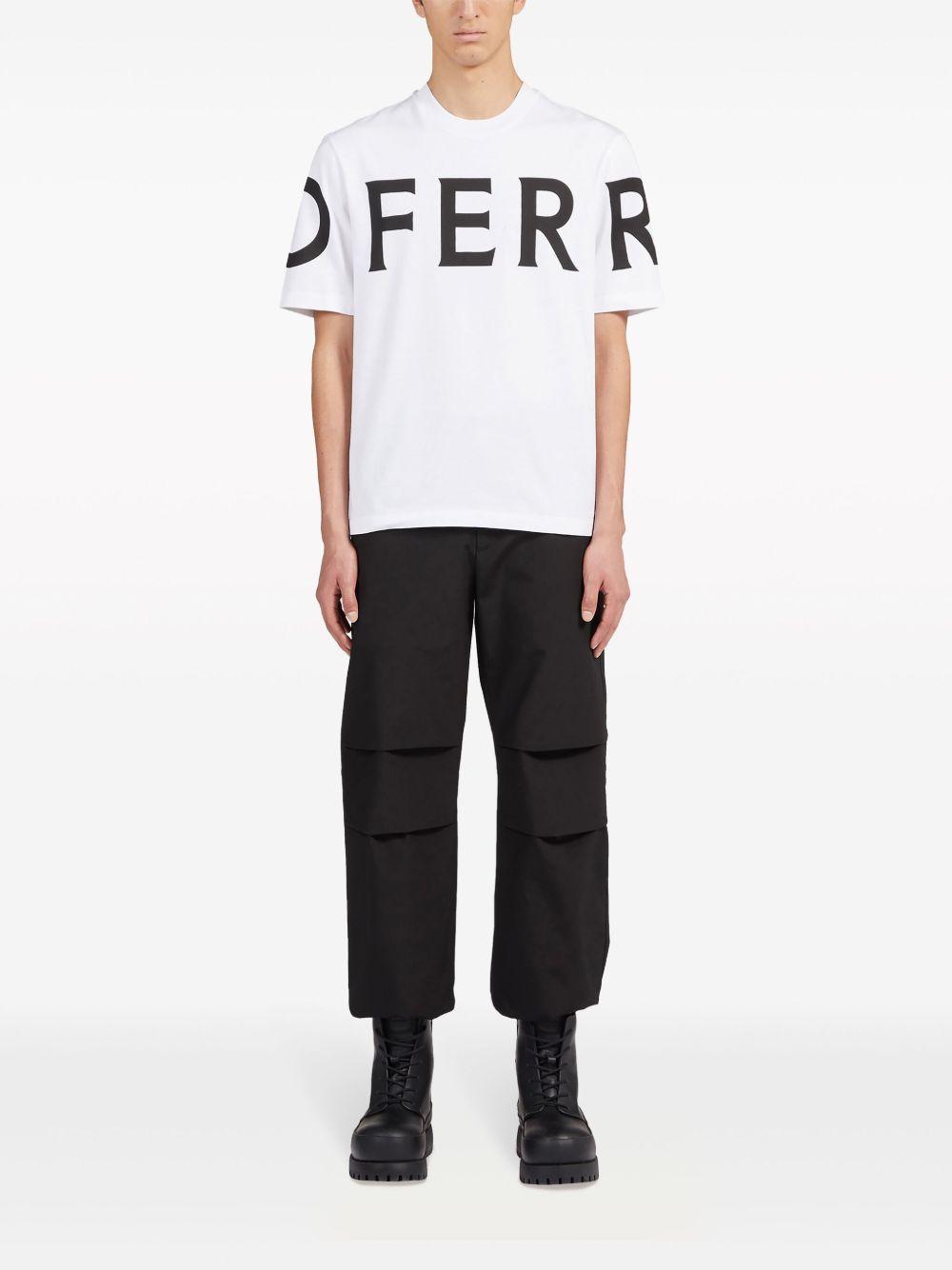 logo-print cotton T-shirt  Product Image