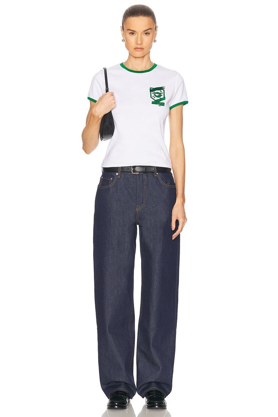 Embroidered University Tee Product Image