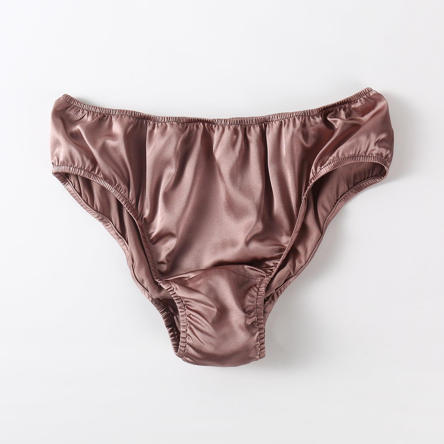 Sample Pure Silk Bikini Size S | Turquoise | Mulberry Silk Pantie Product Image