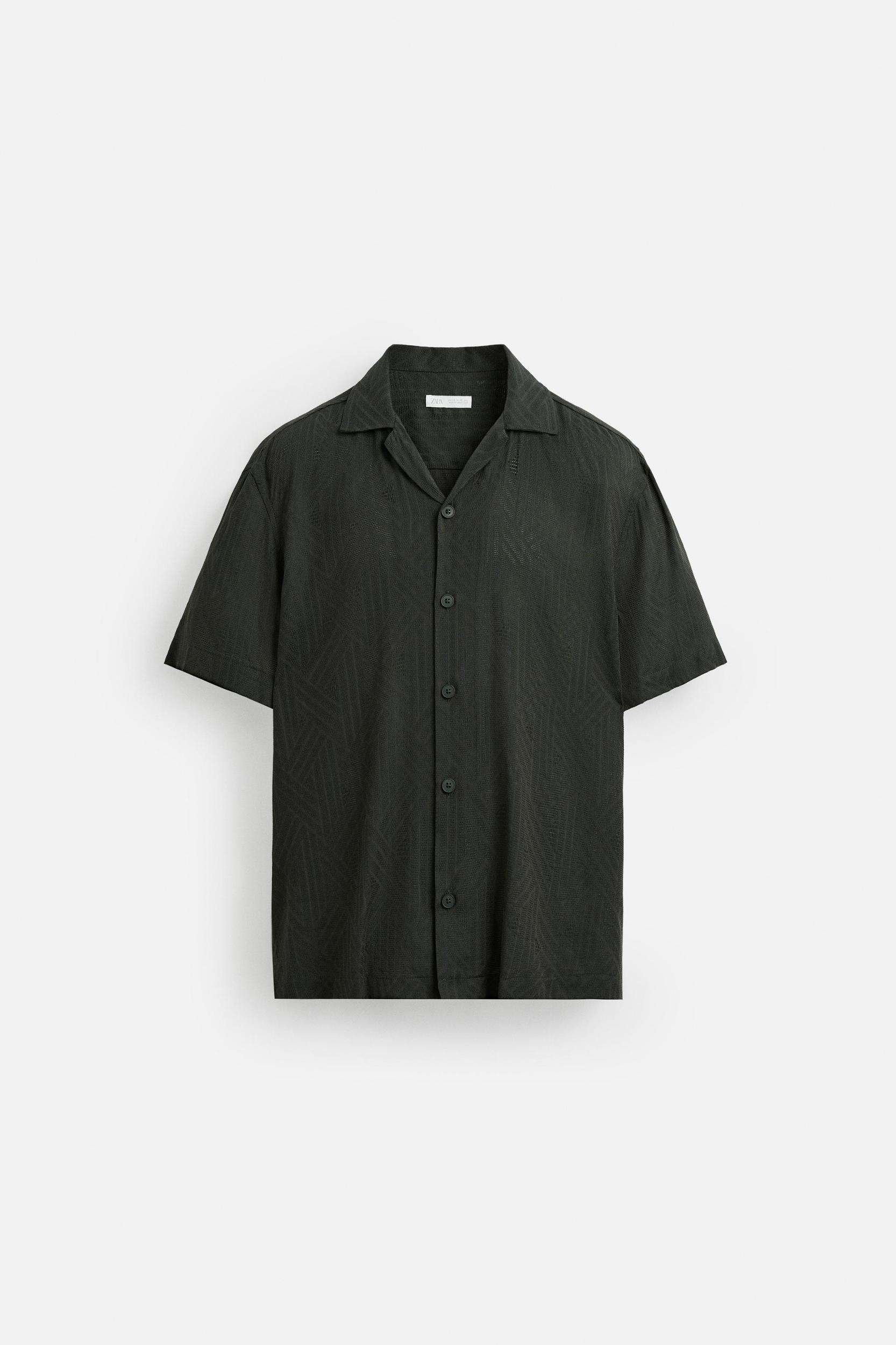 STRIPED JACQUARD SHIRT Product Image
