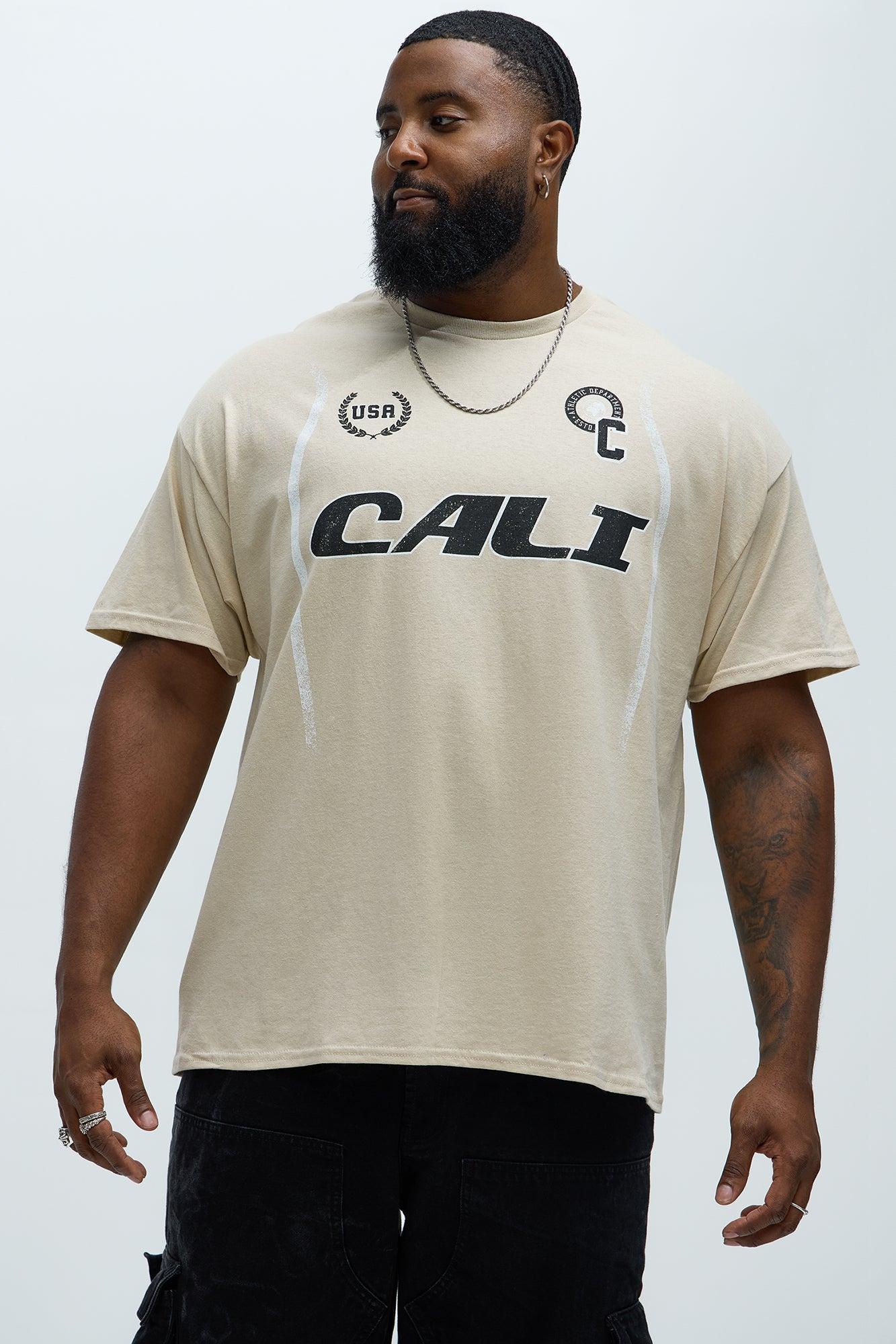 CALI USA Short Sleeve Tee - Sand Product Image