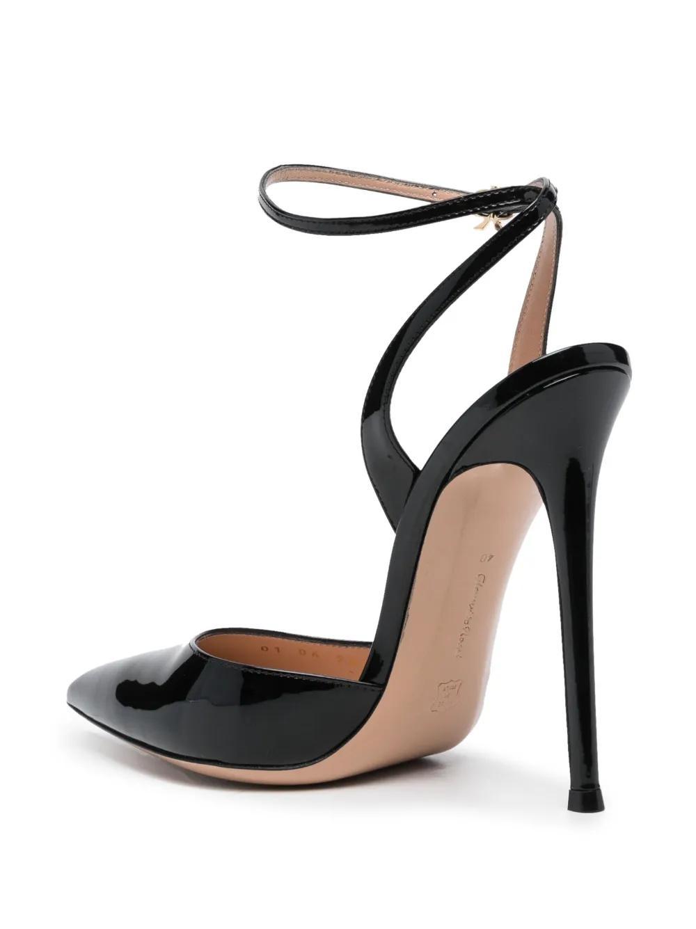 130mm patent pointed sandals  Product Image
