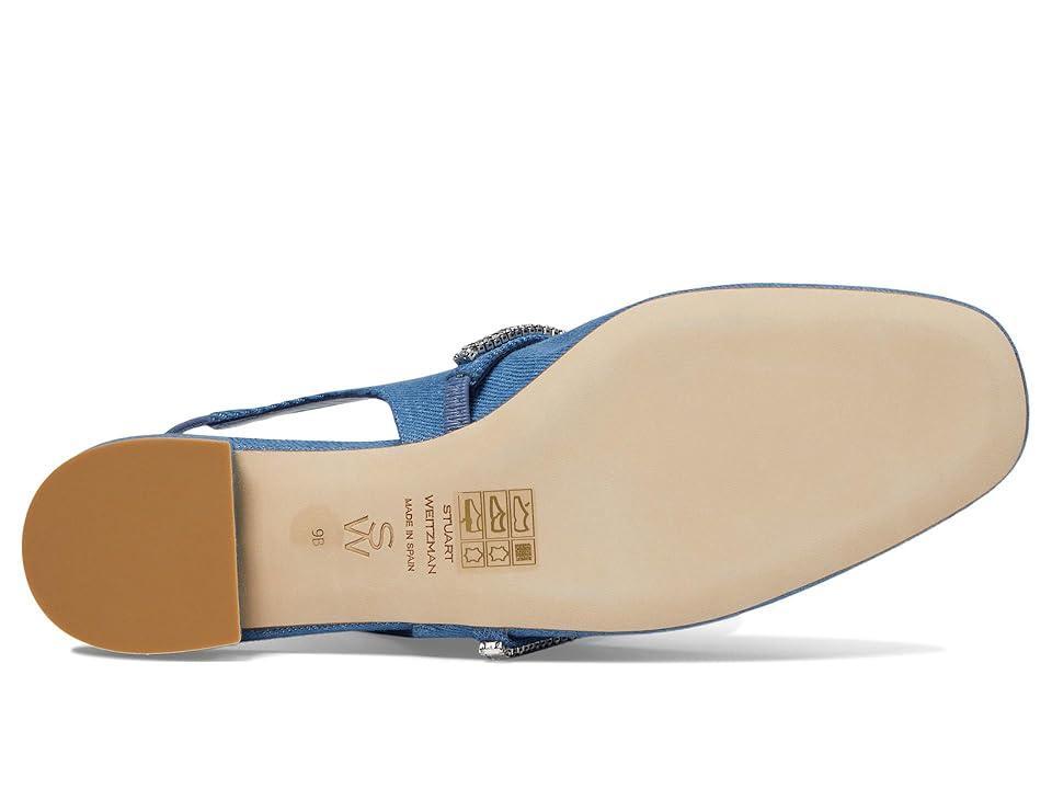 Womens Stefanie Leather Slingback Flats Product Image