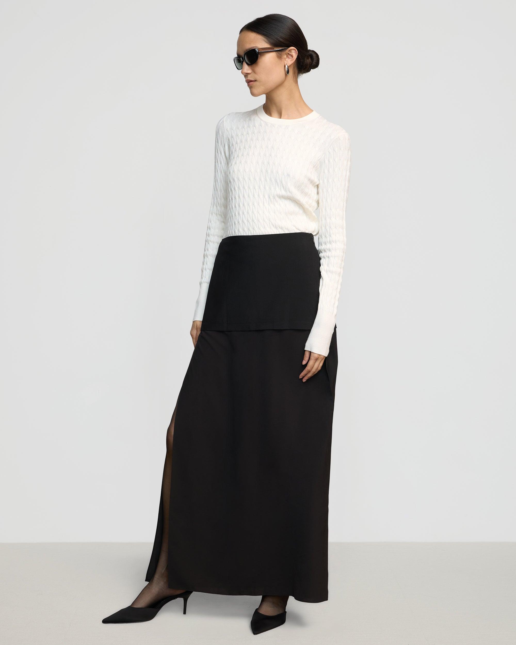 Rania Lightweight Cable Sweater Product Image