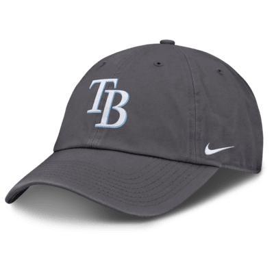 Men's Nike Gray Tampa Bay Rays Club Adjustable Hat, Size: Medium/Large, Grey Product Image